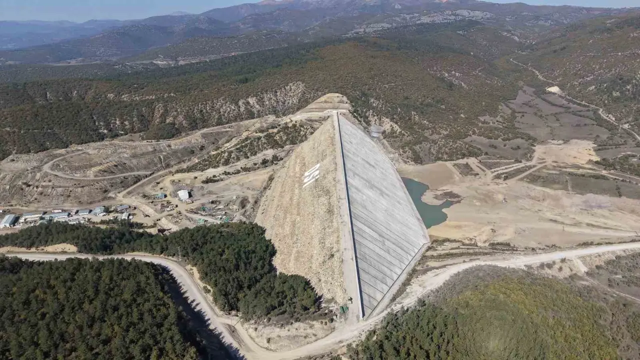 Aydınca Barajı’nda su tutuldu: 33 bin dekardan fazla arazi sulanacak