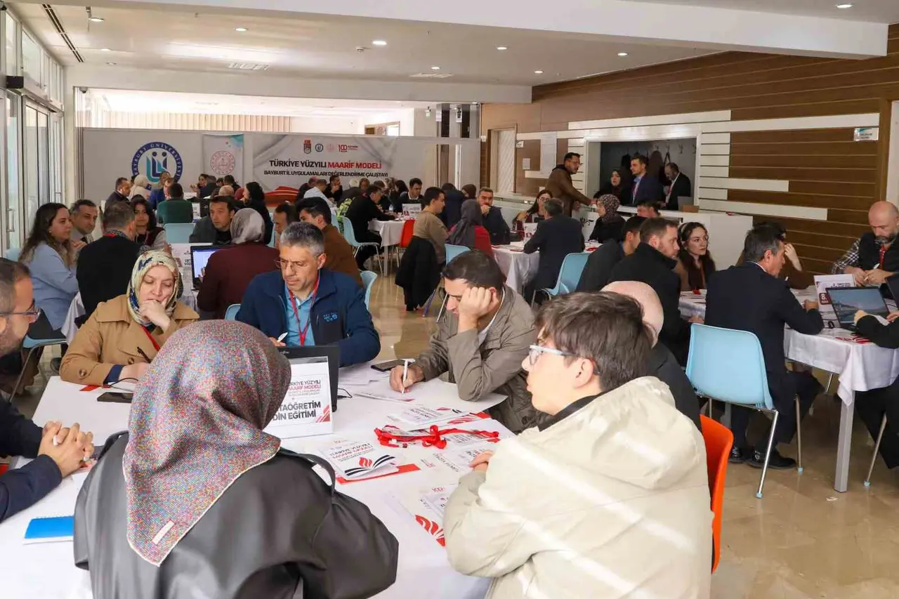 Maarif Modeli’nin Bayburt’taki uygulamaları çalıştayda ele alındı