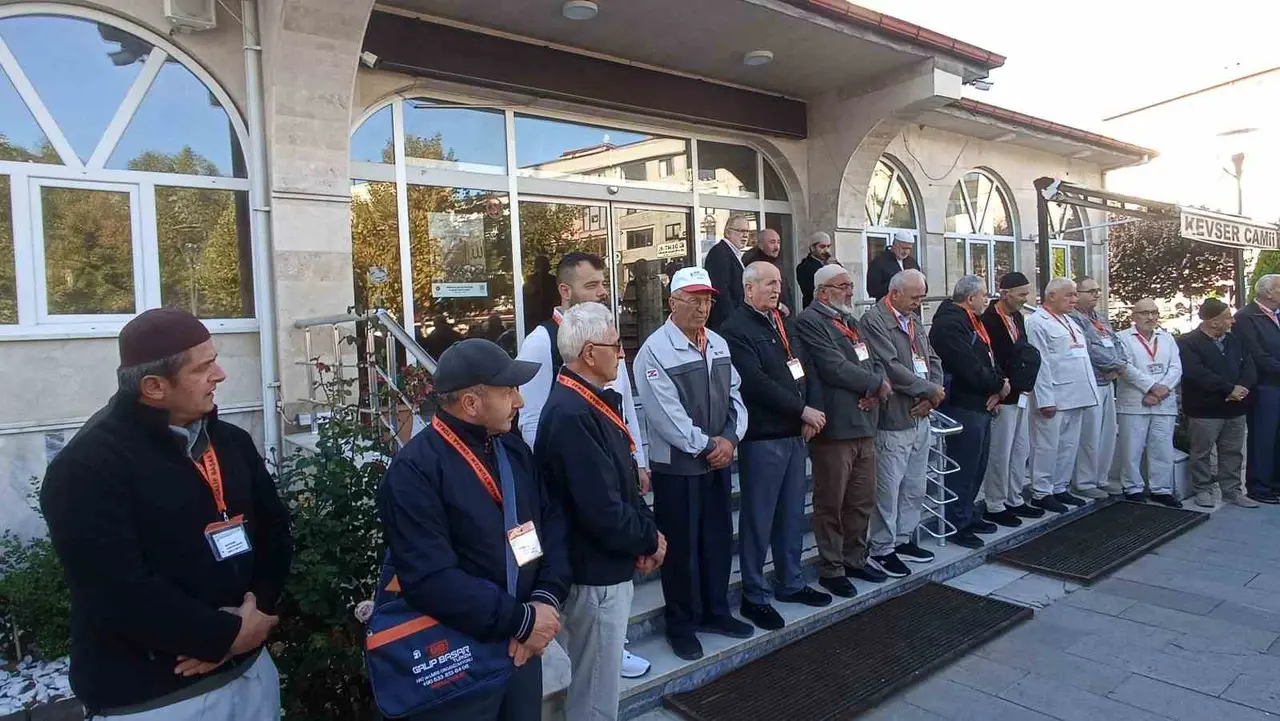 Havza’da umreciler kutsal topraklara uğurlandı