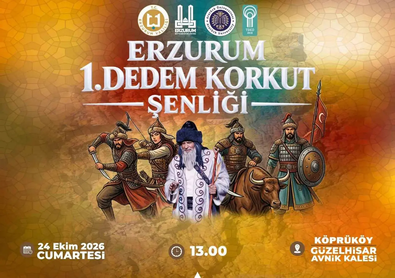 Erzurum’da ı. Dedem Korkut Şenliği düzenlenecek