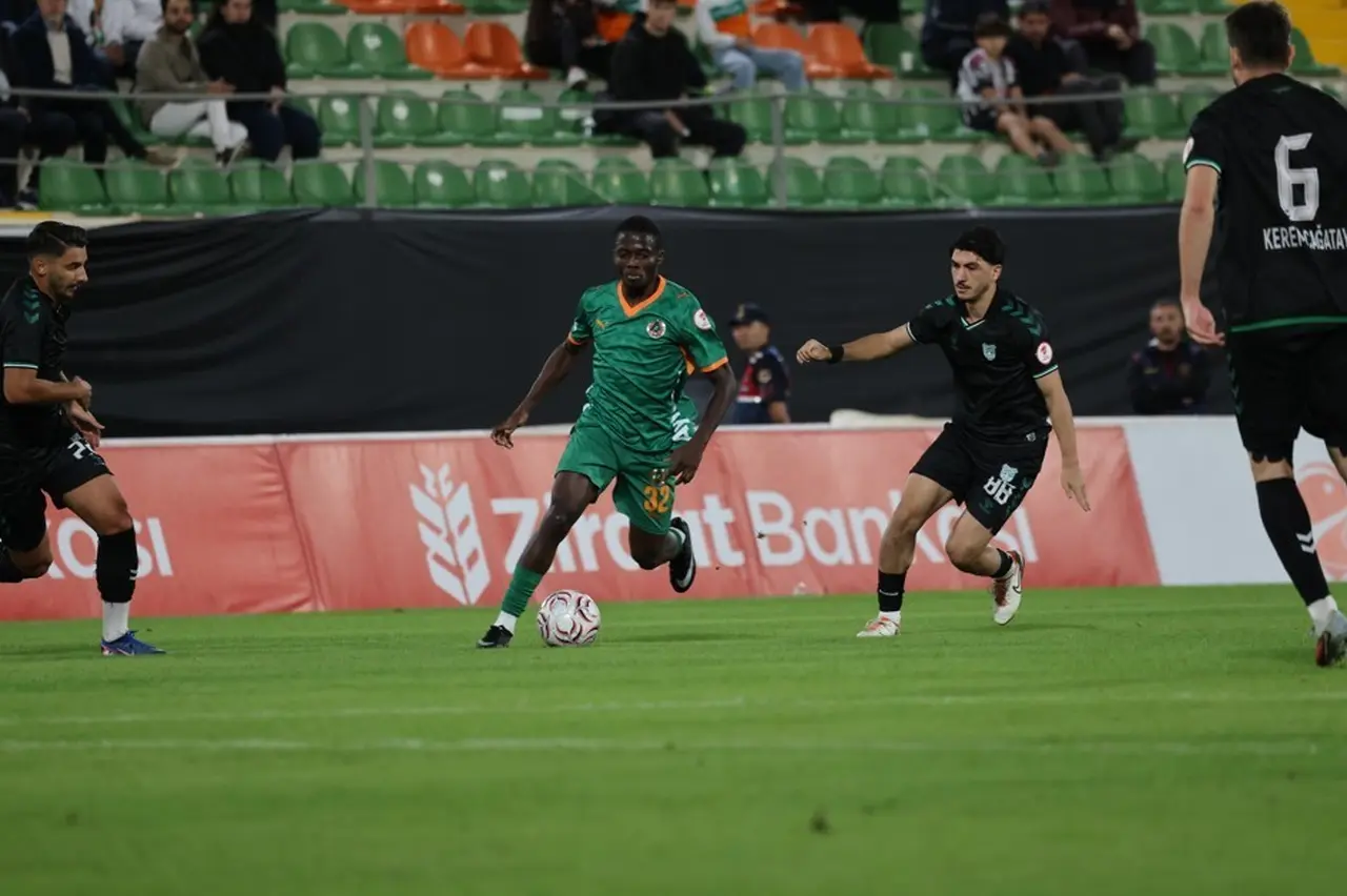 Ziraat Türkiye Kupası: Corendon Alanyaspor: 4 - 12 Bingölspor: 1