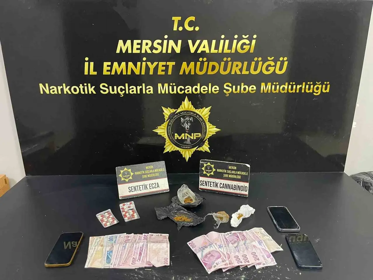 Mersin’de torbacı operasyonu: 4 tutuklama