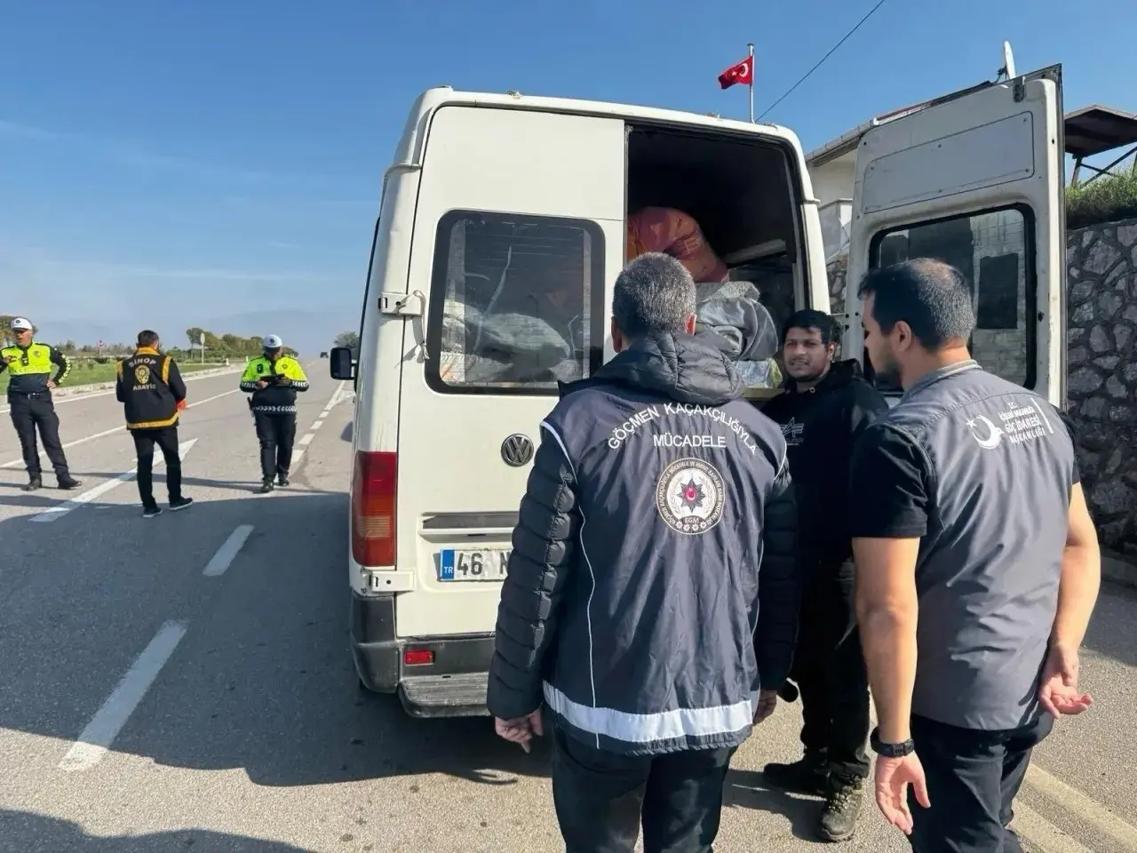 Sinop’ta düzensiz göç denetimi