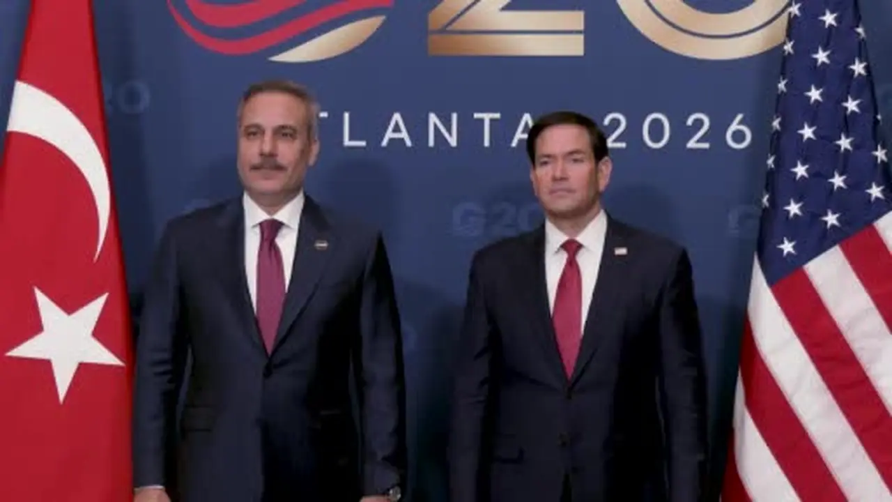 Bakan Fidan, ABD Dışişleri Bakanı Rubio ile bir araya geldi