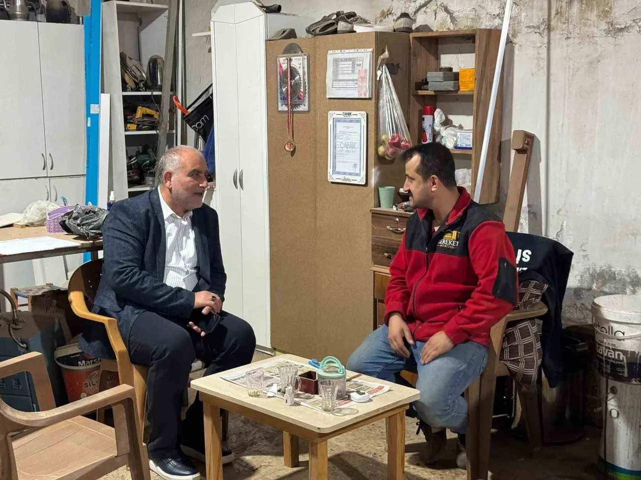 Başkan Sandıkçı: "Esnaf kardeşlerimizle buluşup, talep ve önerilerini dinliyoruz"