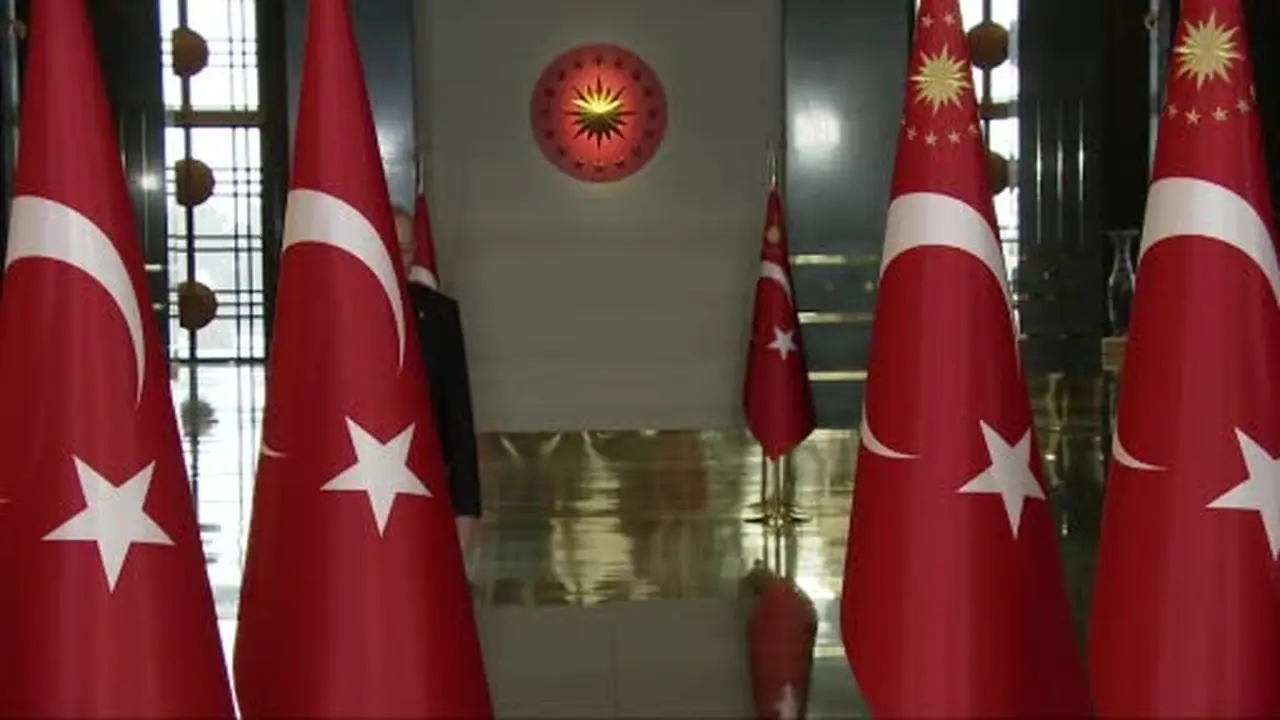 Cumhurbaşkanı Recep Tayyip Erdoğan, 29 Ekim Cumhuriyet Bayramı dolayısıyla tebrikleri kabul etti
