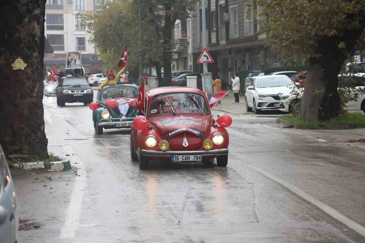 Cumhuriyetin en güzel korteji Gürsu’da