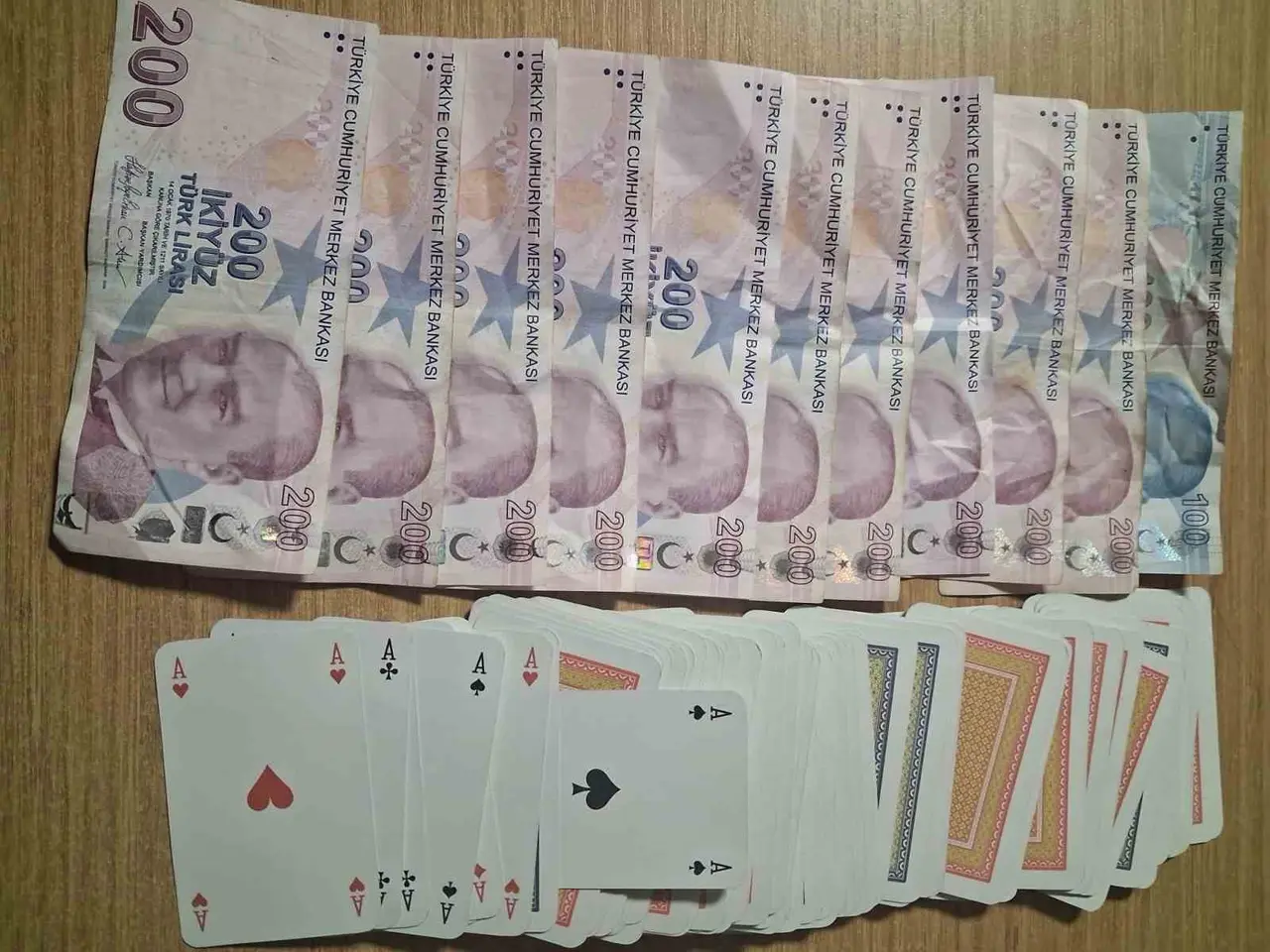 Kumar denetimlerinde 6 kişiye 69 bin 624 lira ceza