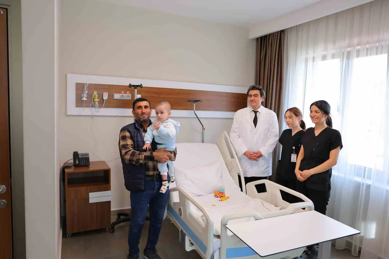 Kahramanmaraş’ta kalbi duran 2 yaşındaki çocuk, 1,5 ay sonra sağlığına kavuştu