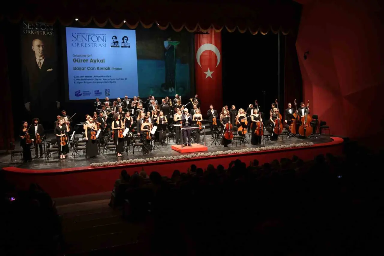 Beethoven, Weber ve Elgar eserleri Eskişehir’de yankılandı