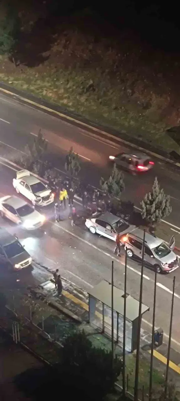 Siirt’te zincirleme trafik kazası: 2 yaralı