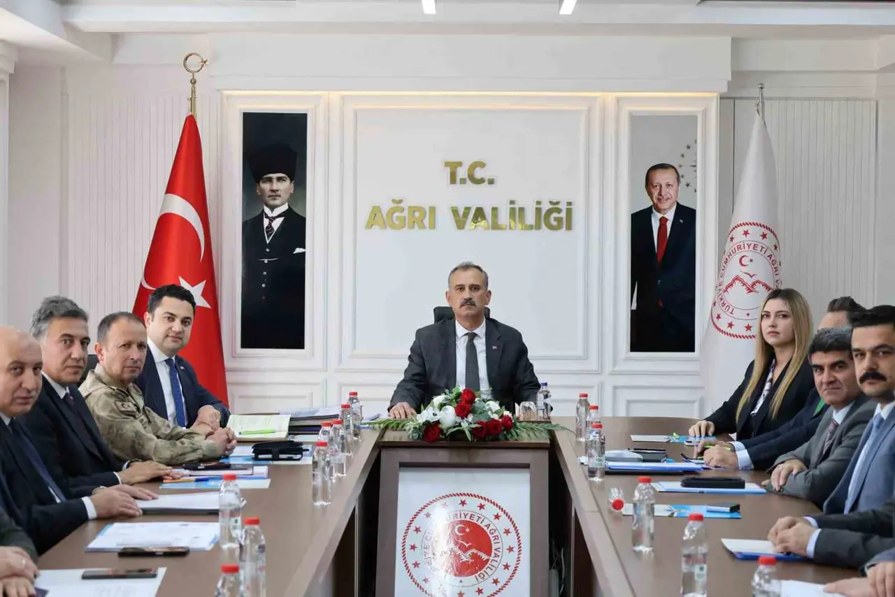 Ağrı’da eğitim güvenliği toplantısı gerçekleştirildi