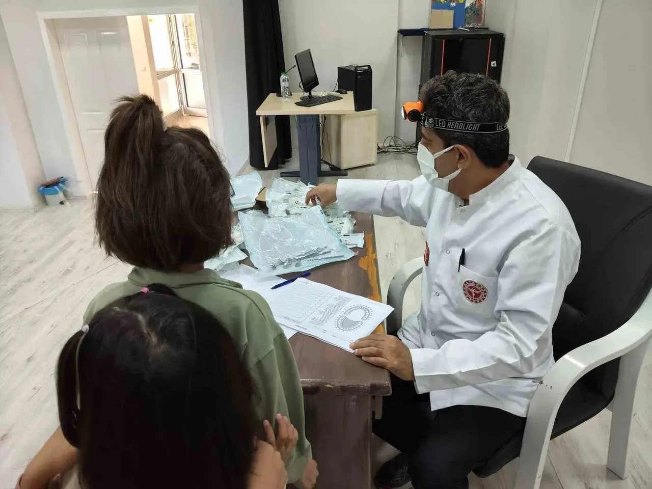 Elazığ’da çocuk evleri sitesinde kalan çocuklara ağız ve diş sağlığı taraması