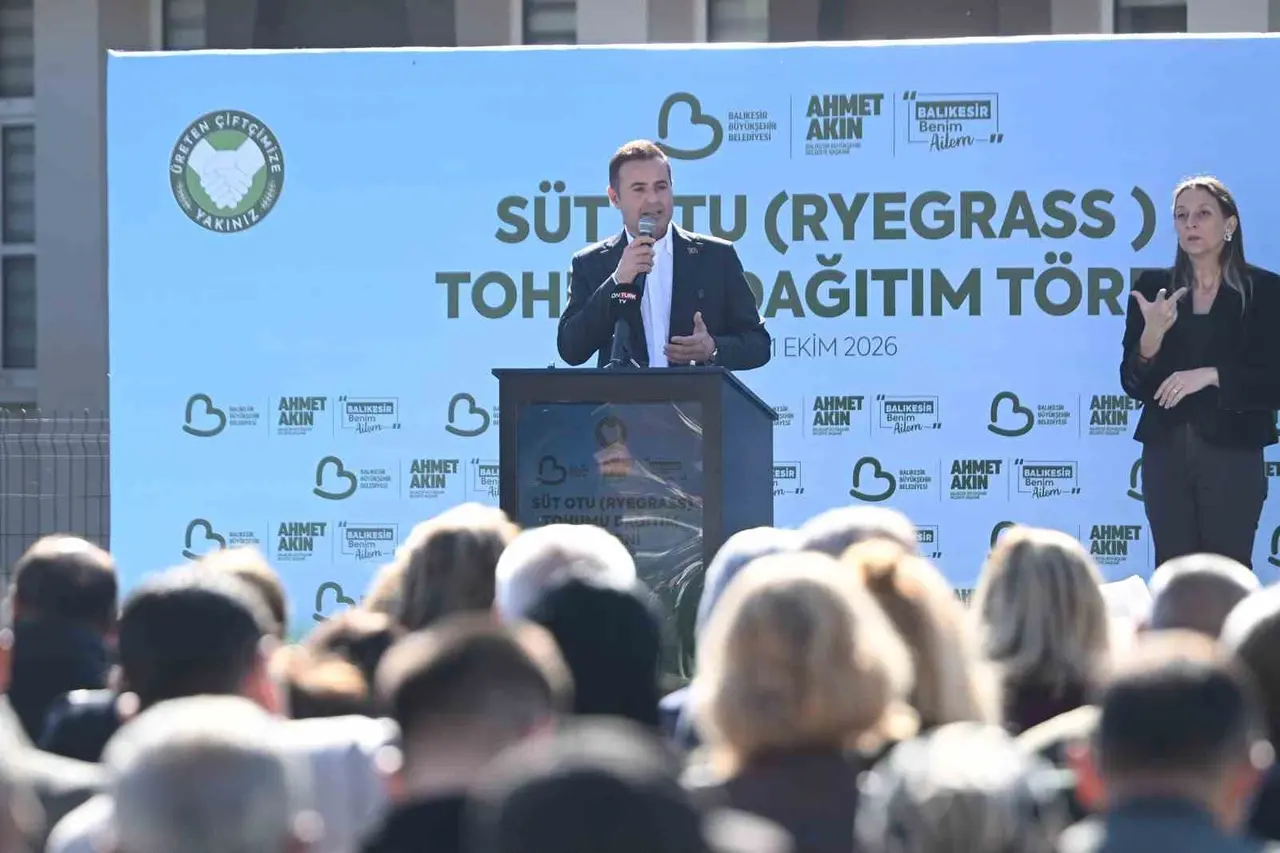 Balıkesir Büyükşehir Belediyesi’nden çiftçiye büyük destek
