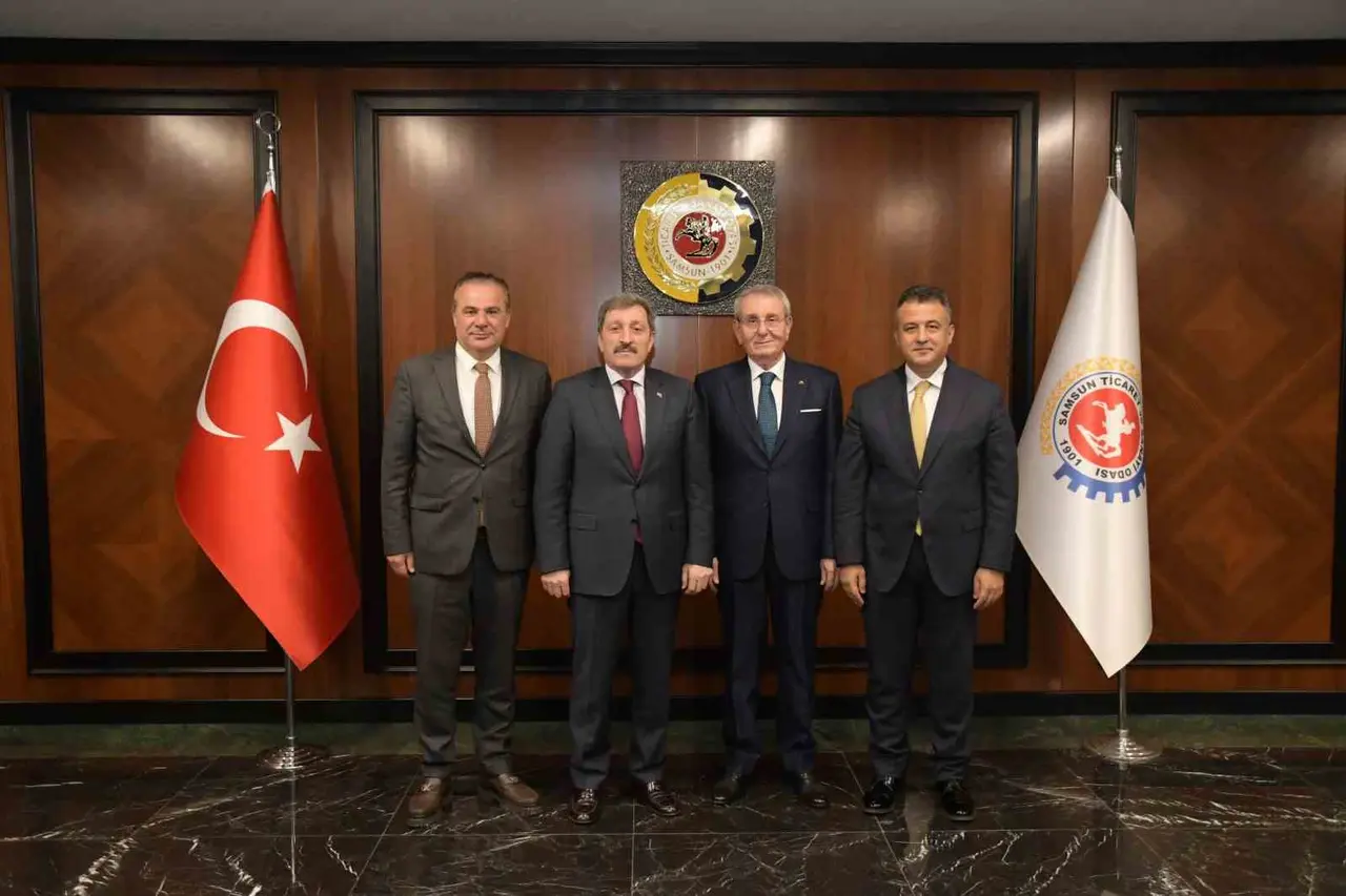 Tavlı ve Doğan’dan Samsun TSO’da yeni döneme tebrik