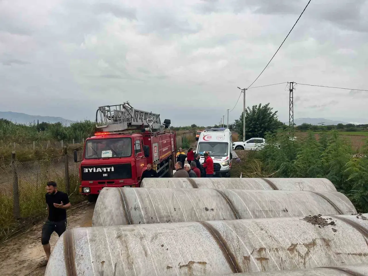 Kanalizasyon çalışmasında toprak göçmesi: 1 ölü