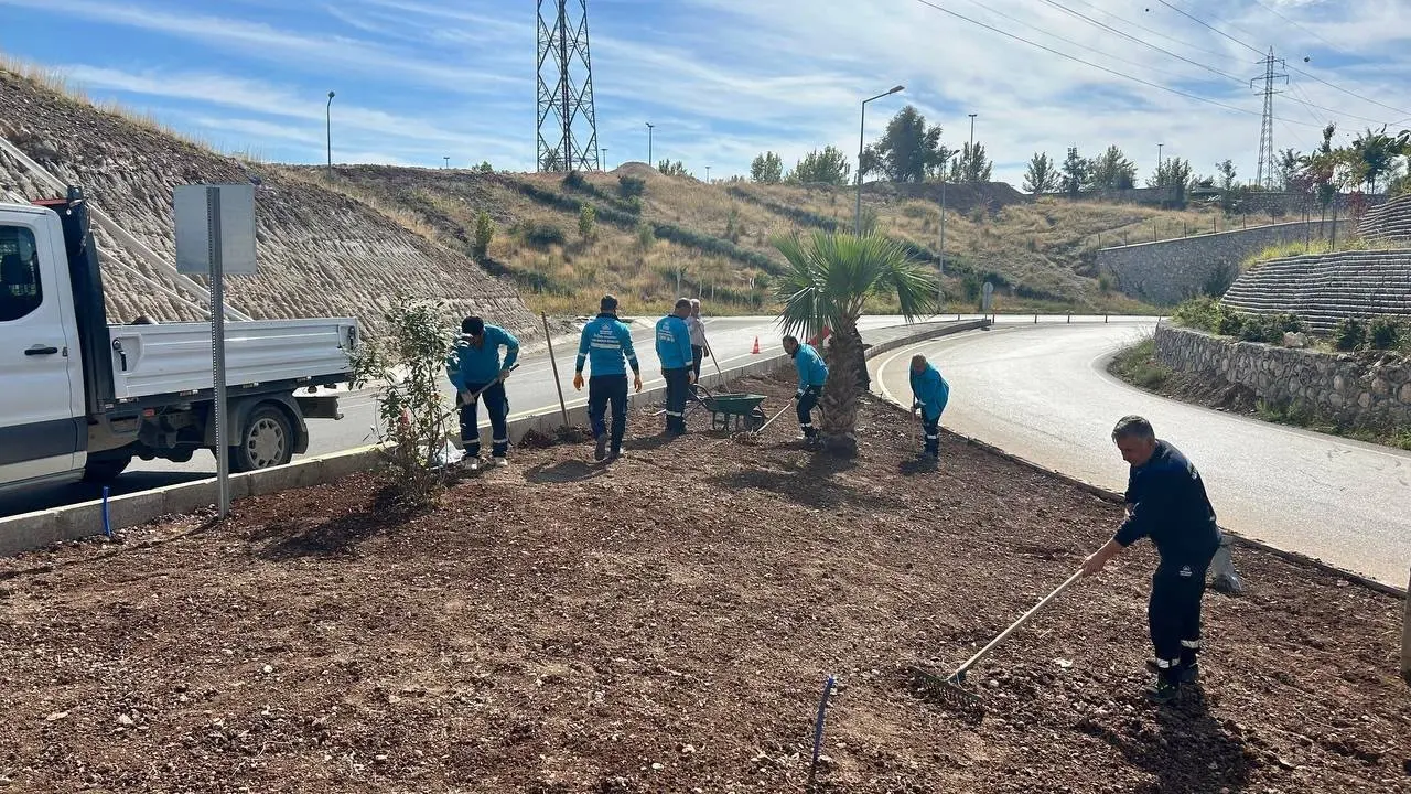 Adıyaman’ın yeşil alanlarında kış hazırlığı