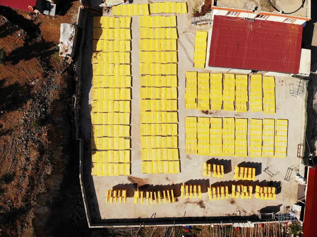 Kahramanmaraş tarhanasında sezon sona erdi: Üretim 3 bin 650 ton
