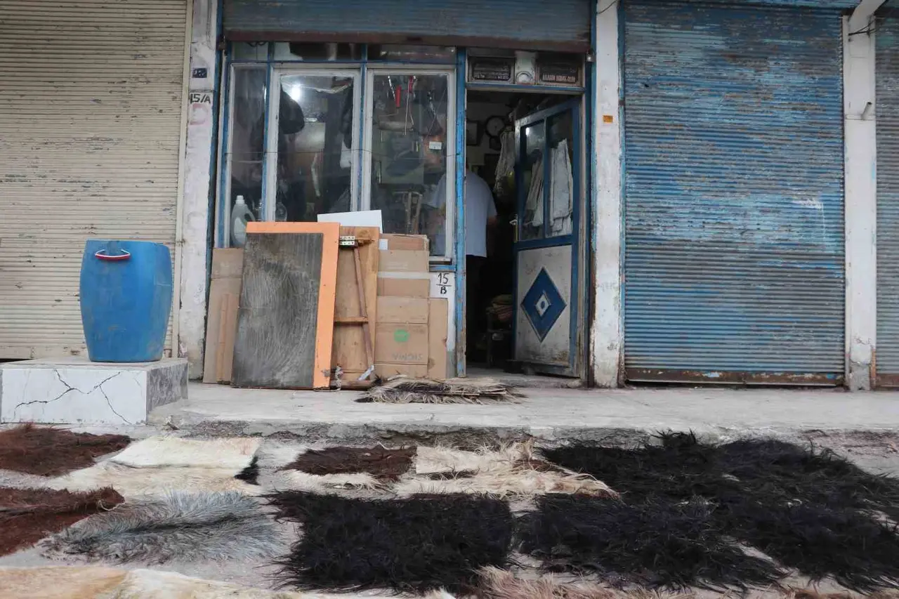 Derileri tek tek işleyip peynir tulumuna dönüştürüyorlar