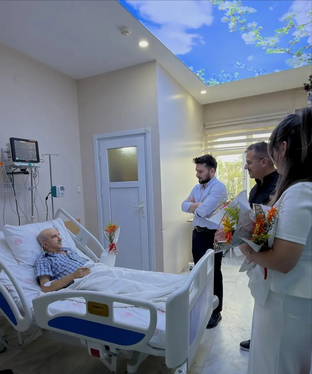 Türkeli’de hastaları gülümseten ziyaret