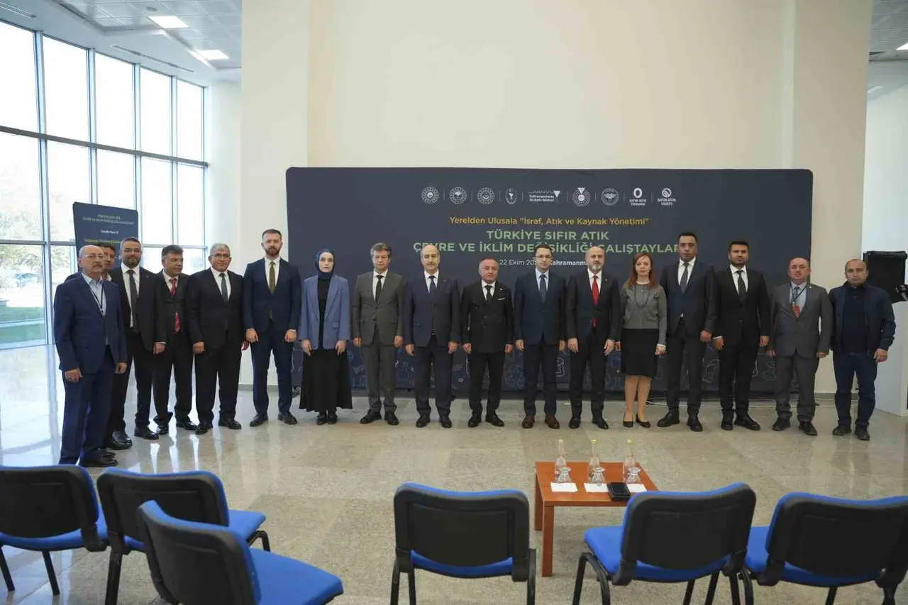 Kahramanmaraş Sıfır Atık Çalıştayı’nda israftan iklim eylemine çözüm odaklı buluşma