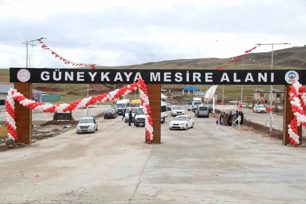 Eleşkirt Güneykaya mesire alanı törenle hizmete açıldı