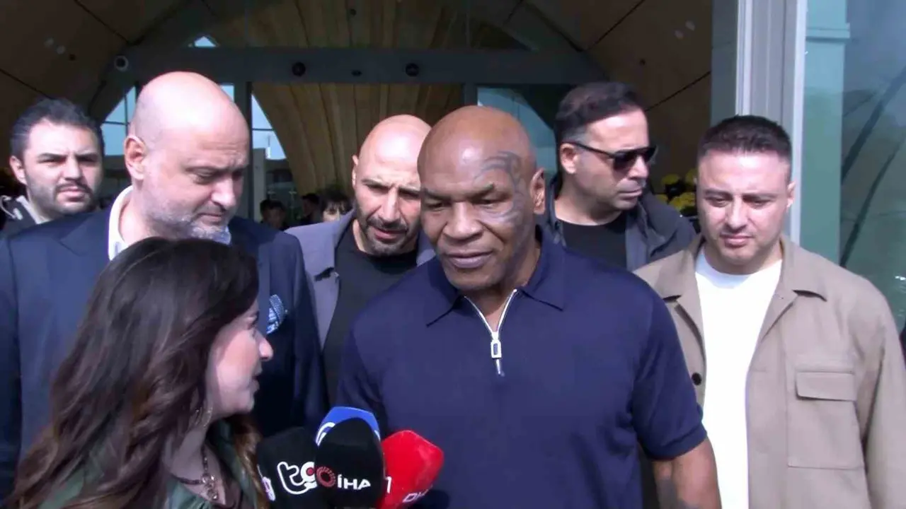 Dünyaca ünlü boksör Mike Tyson İstanbul’da