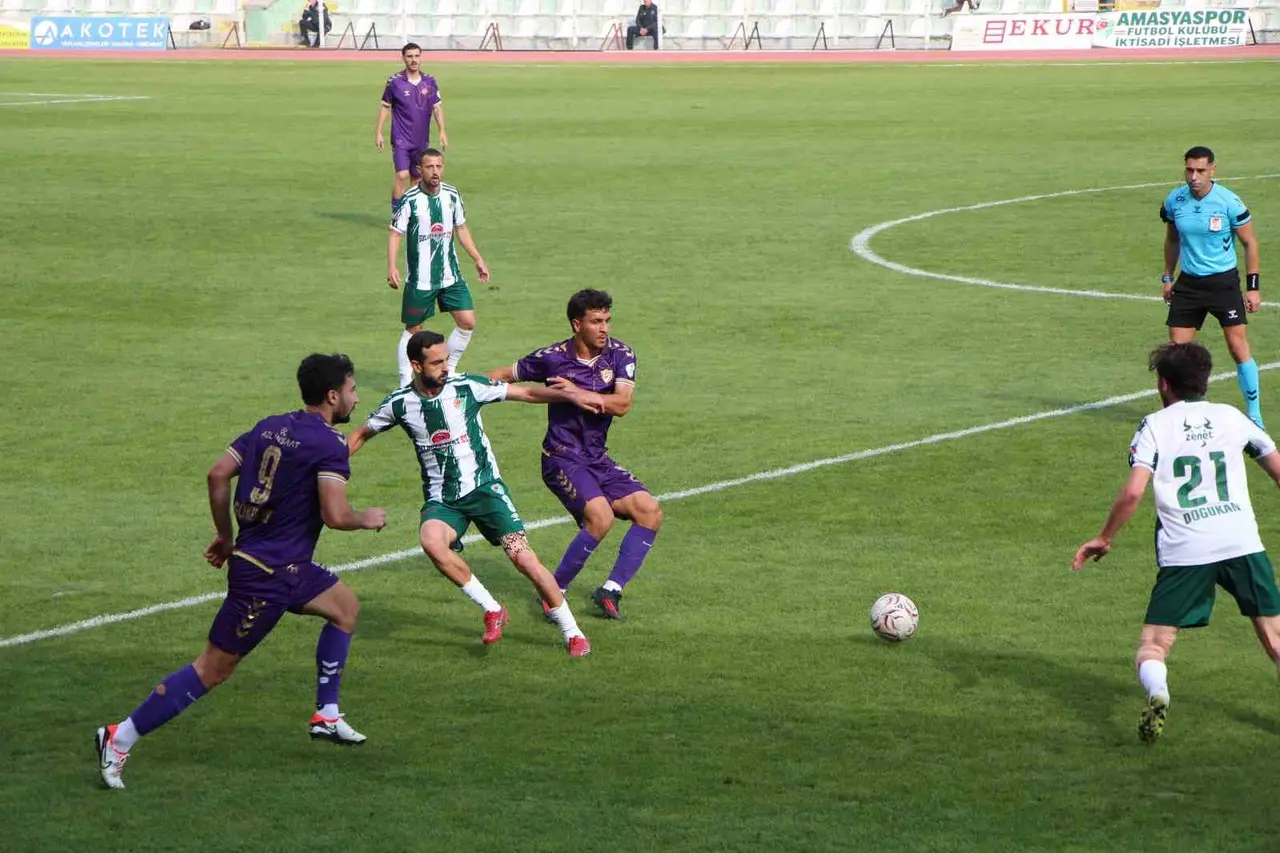TFF 3. Lig: Amasyaspor FK: 0 - Orduspor 1967: 3