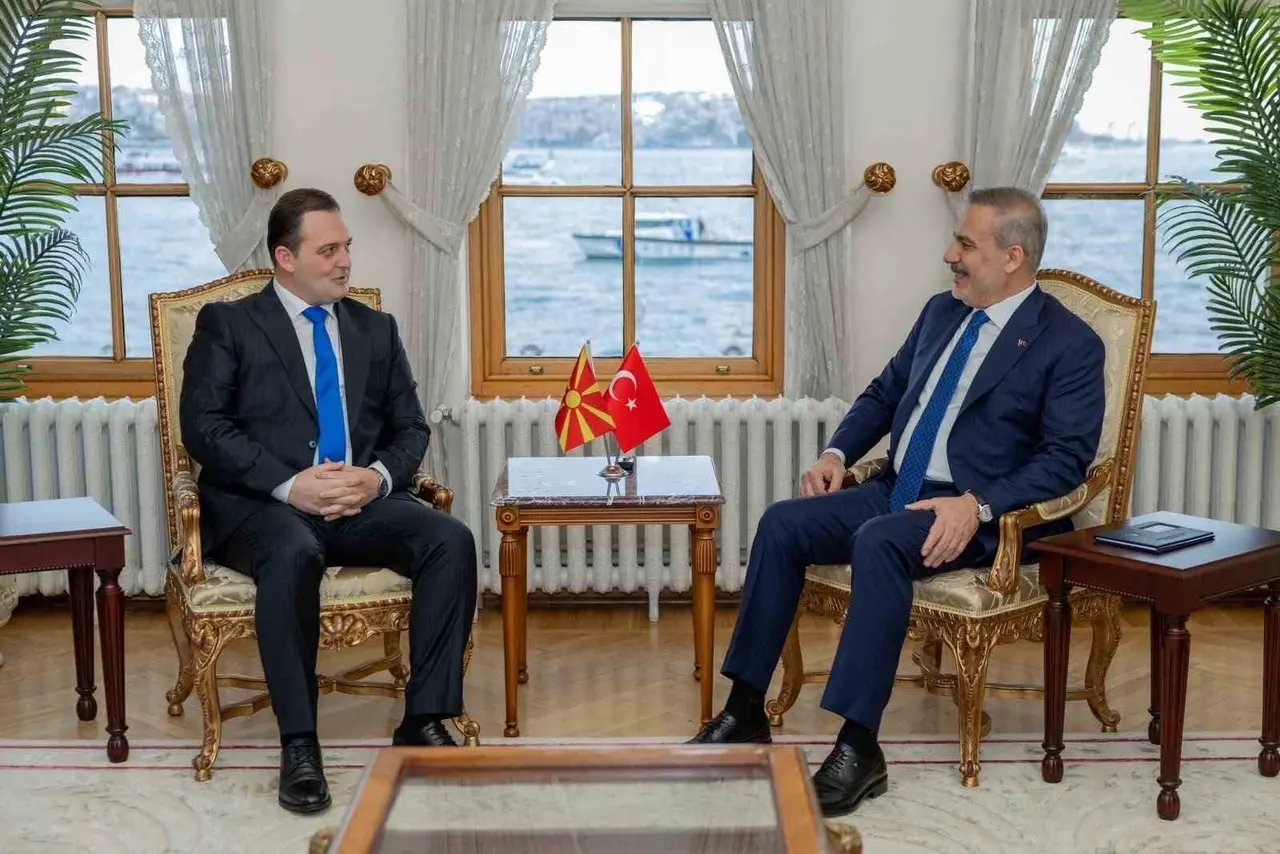 Dışişleri Bakanı Fidan, Kuzey Makedonya Devlet Bakanı Zeynula’yı kabul etti