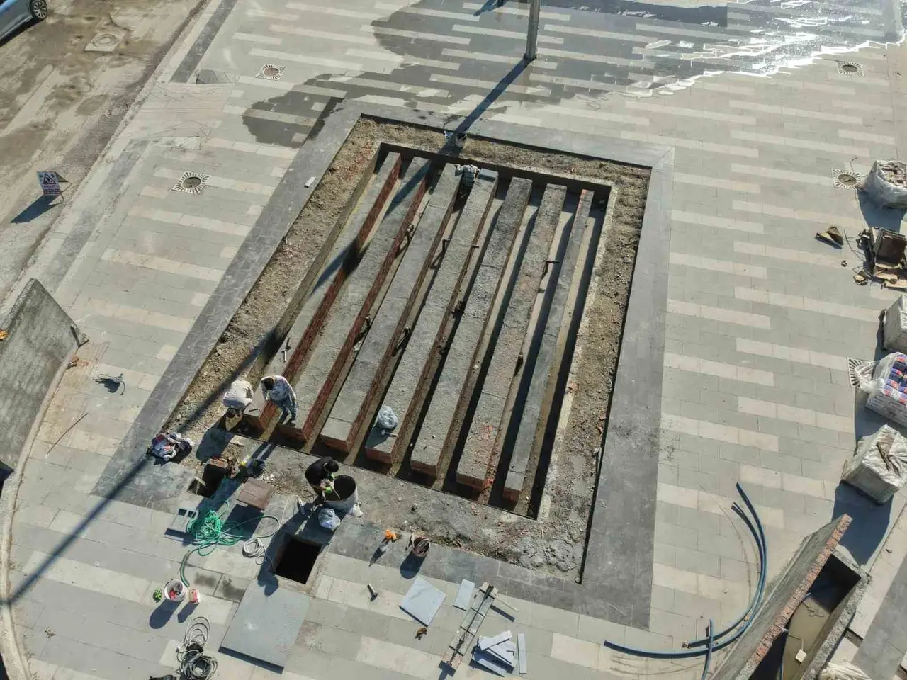 Taşköprü Köprübaşı Meydanı’nda sona gelindi