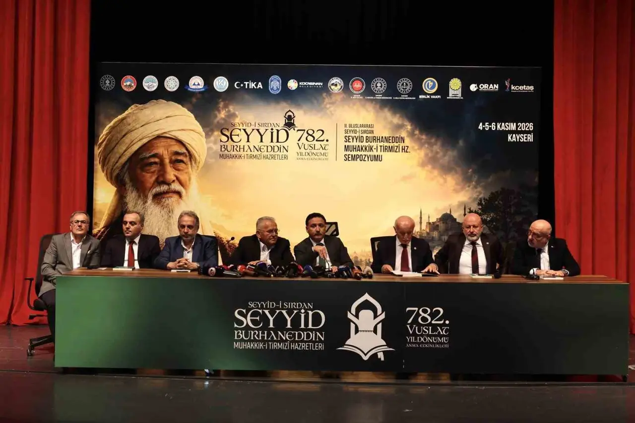 Kayseri’nin manevi mimarı Seyyid Burhaneddin Hazretleri anılacak