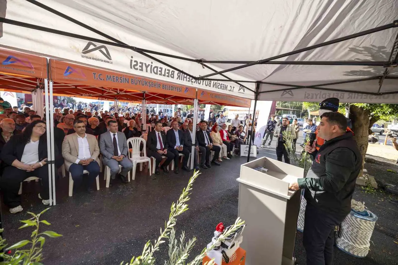 Mersin’de üreticilere hayvan, fidan ve ekipman desteği