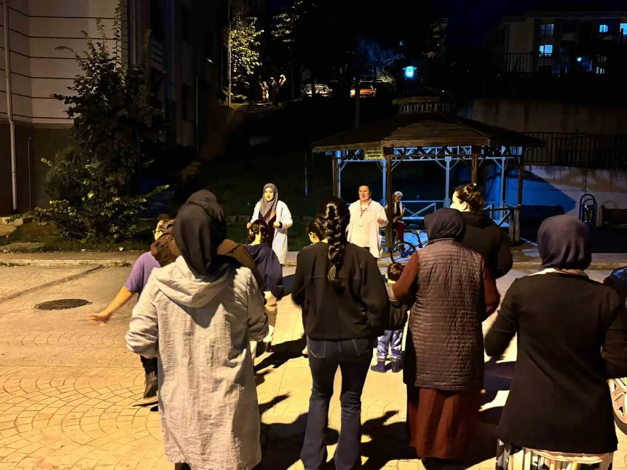 Hareket etkinlikleri akşamda sürüyor