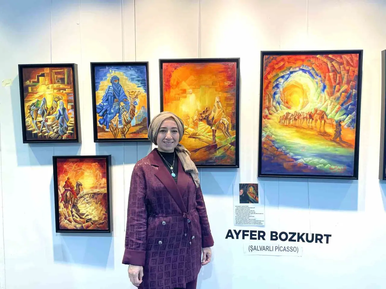 Kömürle çizdiği resimler onu "Şalvarlı Picasso" yaptı