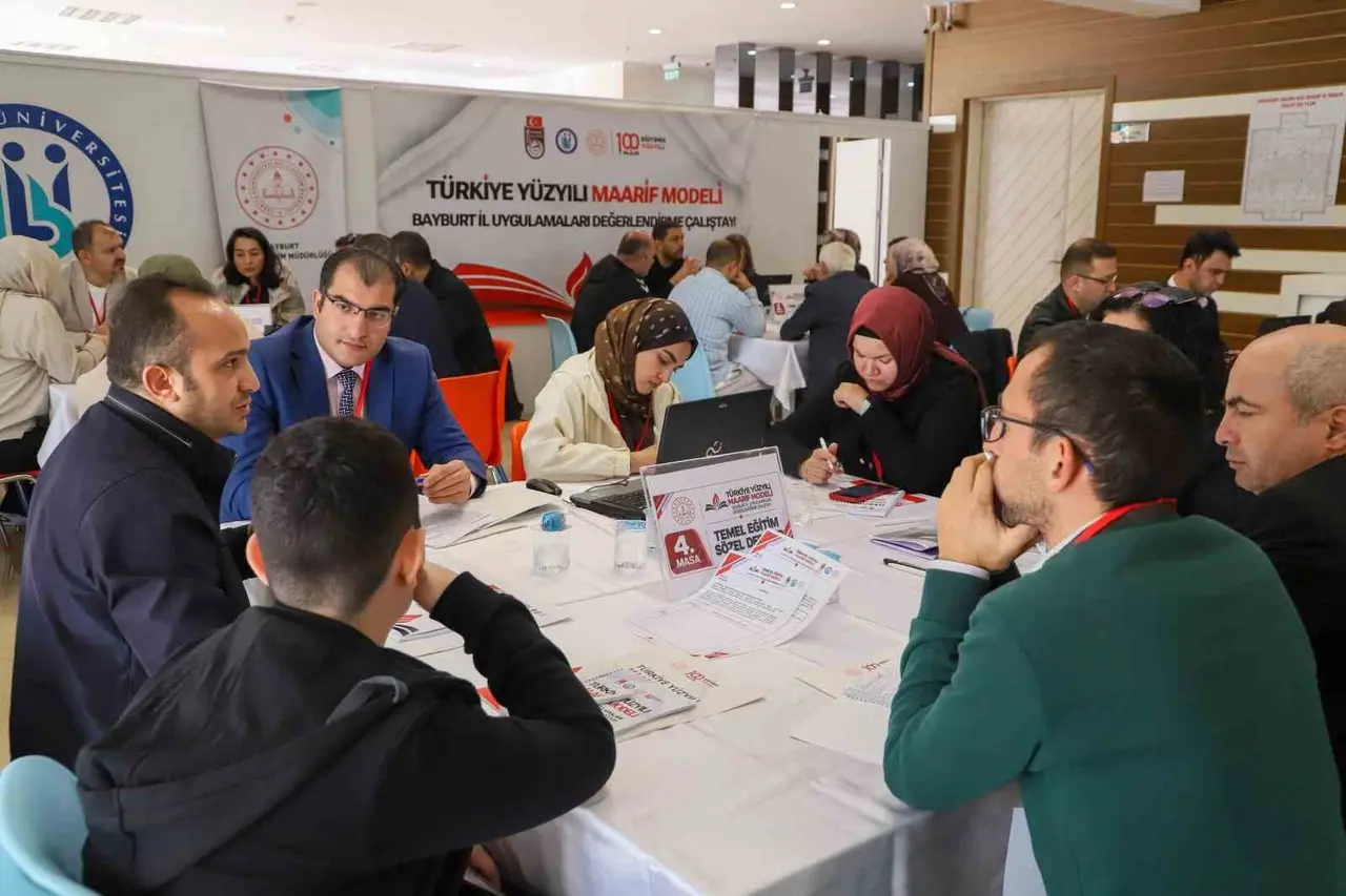 Maarif Modeli’nin Bayburt’taki uygulamaları çalıştayda ele alındı