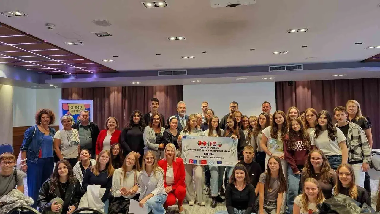 Gazipaşa Fen Lisesi öğrencileri Hırvatistan’da eğitim aldı