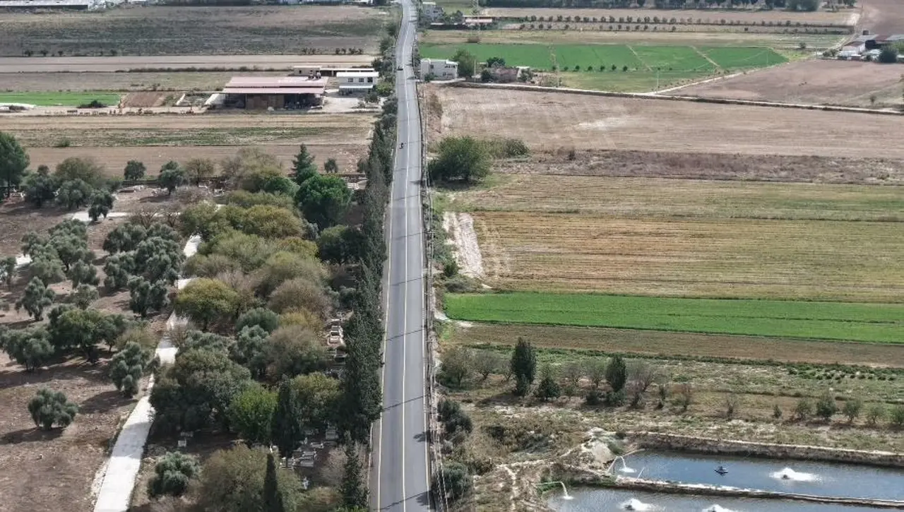 Milas’ta 5,8 kilometrelik yol çalışması tamamlandı