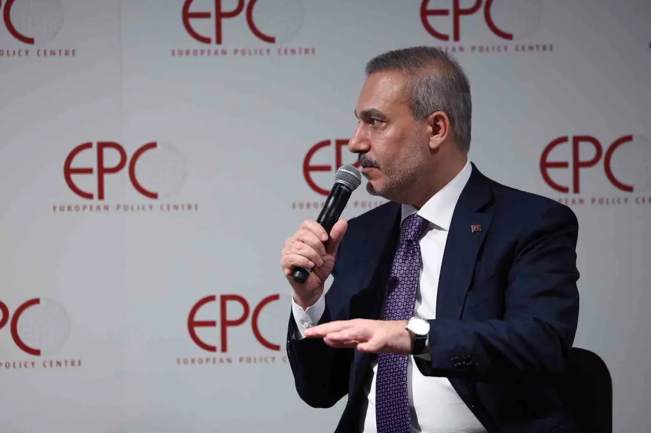 Dışişleri Bakanı Fidan European Policy Centre düşünce kuruluşunda hitapta bulundu