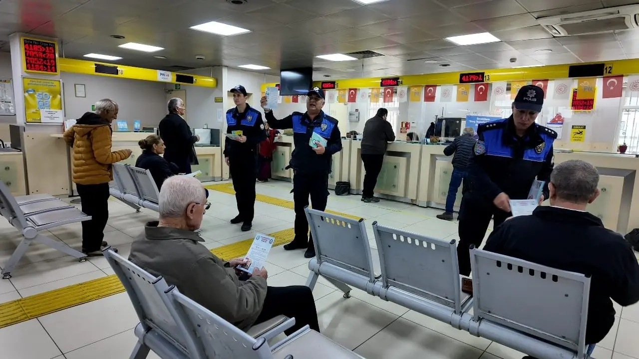 Esnaf ve vatandaşa güvenlik bilgilendirmesi