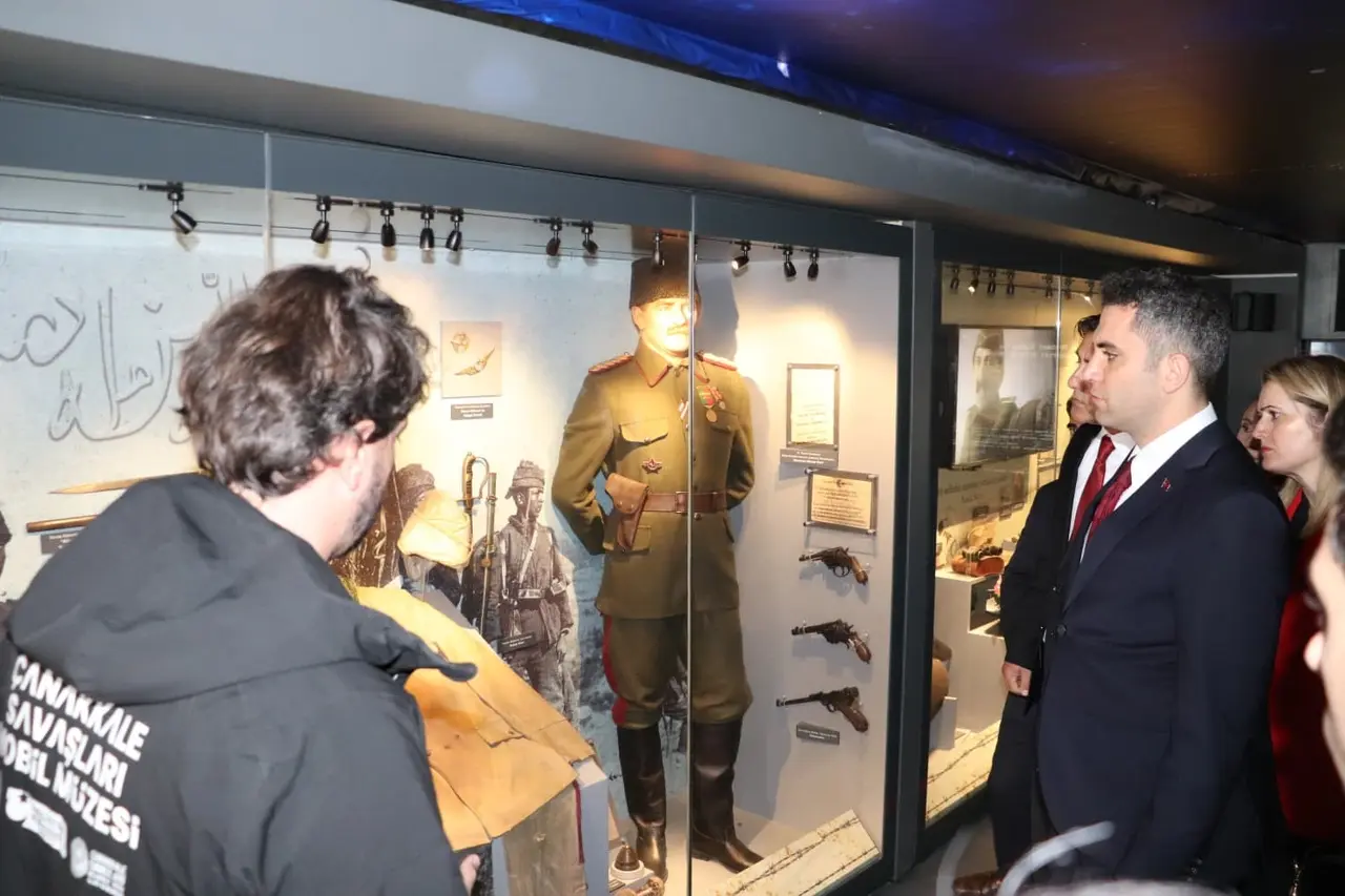 Çanakkale Destanını anlatan müze tırı Selendi’de