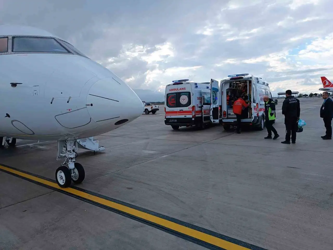 Uçak ambulans, 20 haftalık bebek için havalandı