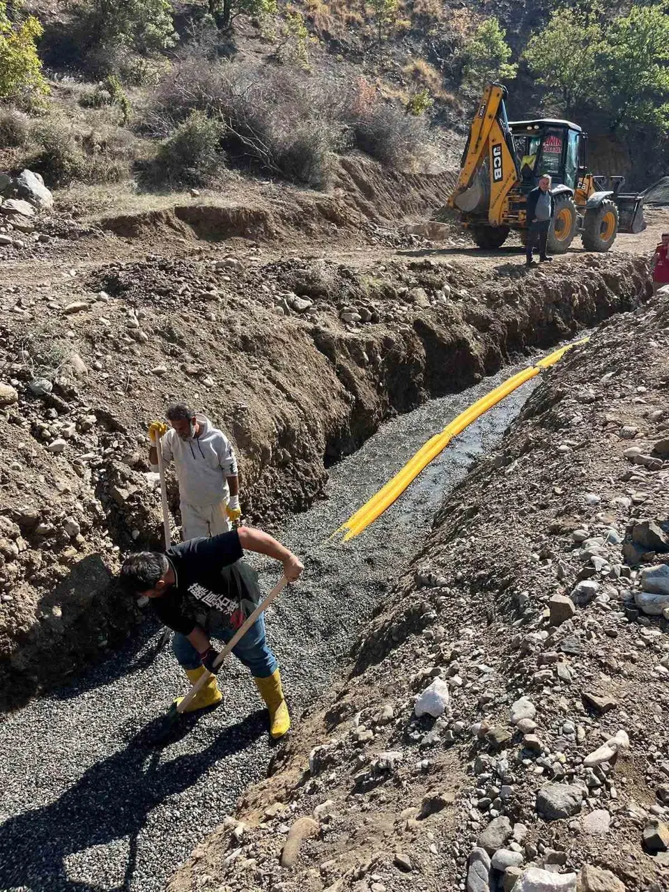 Uluköy’de içme suyu altyapısı yenilendi