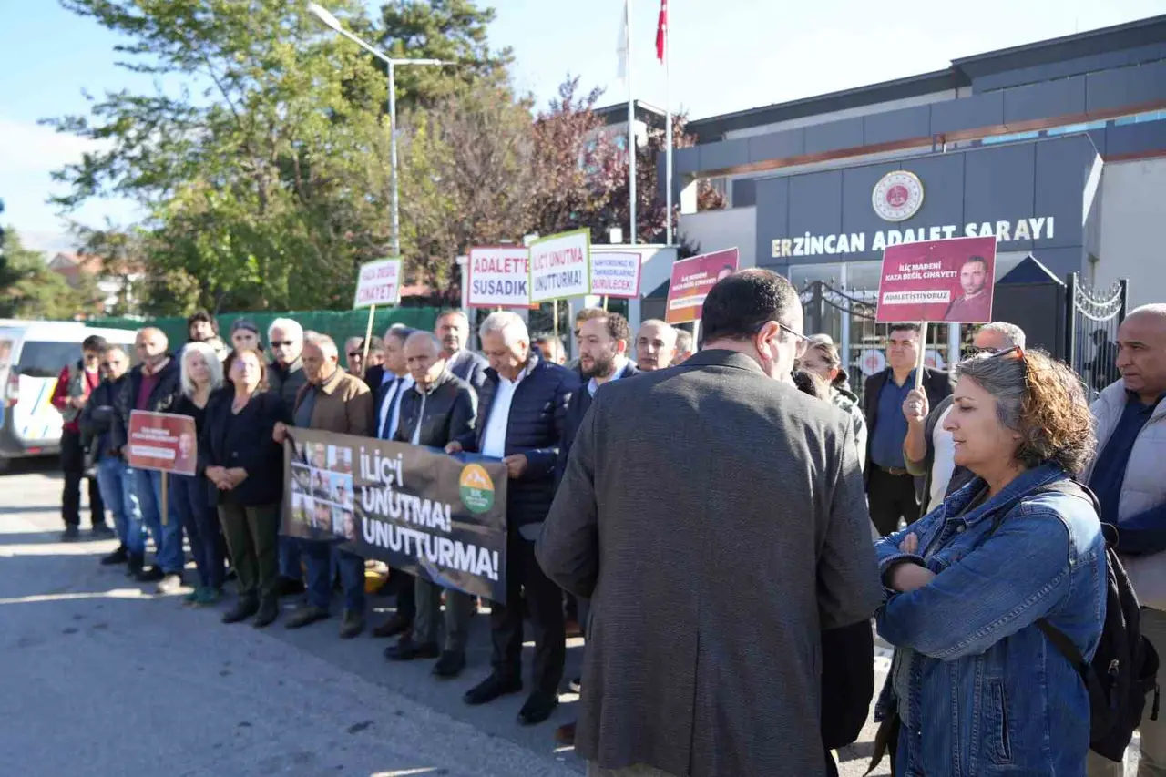 Erzincan’da maden kazası davasının 9’ncu duruşması başladı