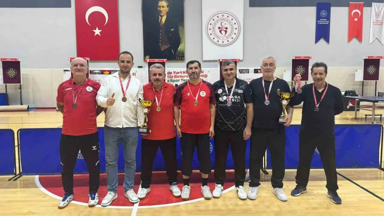 Kamu Spor Oyunları’nda masa tenisi başarısı KBÜ’nün oldu