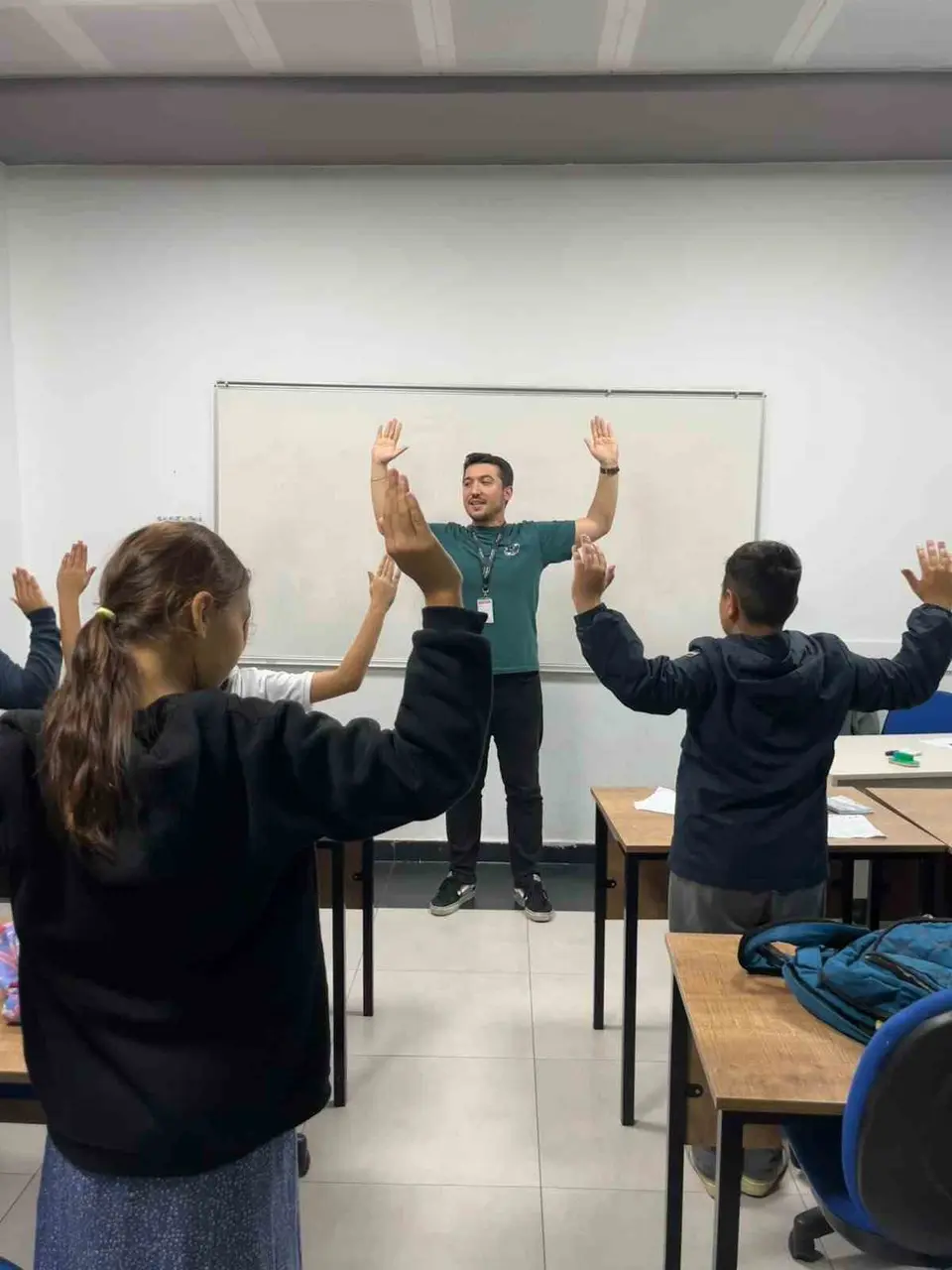 Kursiyerlere fiziksel aktivite eğitimi