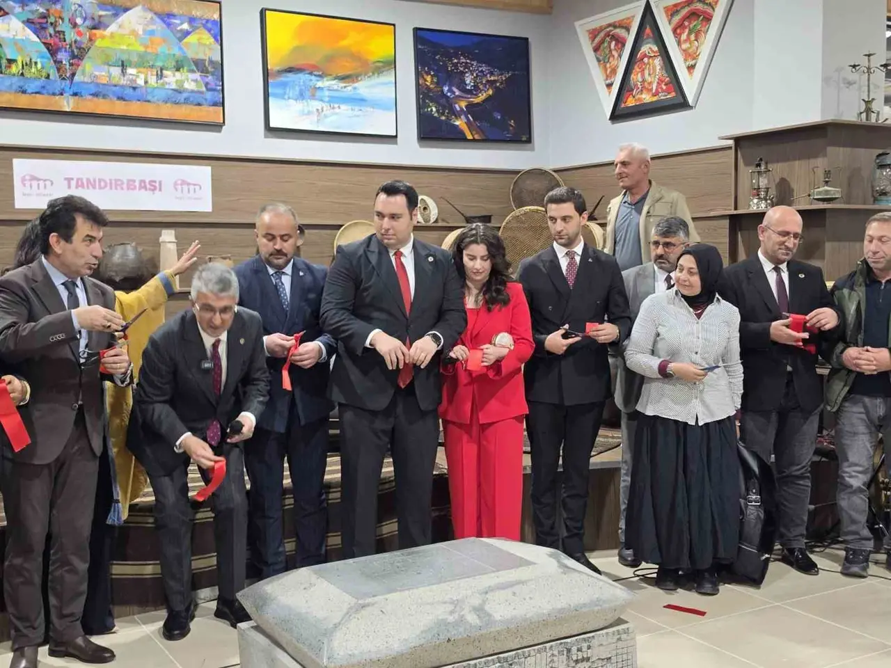 İspir müzesi cumhuriyet coşkusuyla kapılarını açtı