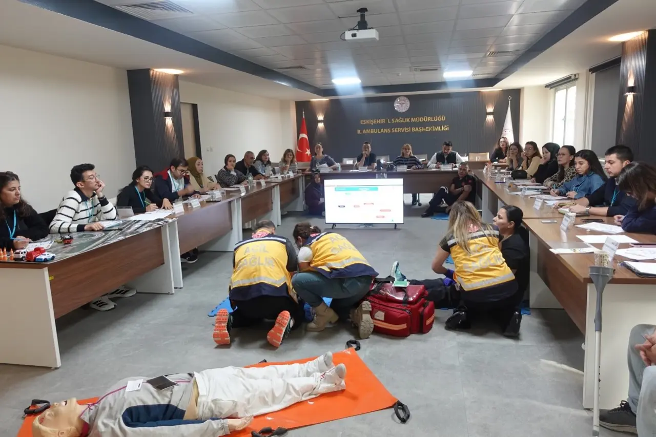 Eskişehir’de sağlık personeline yönelik Temel Modül Eğitimi tamamlandı