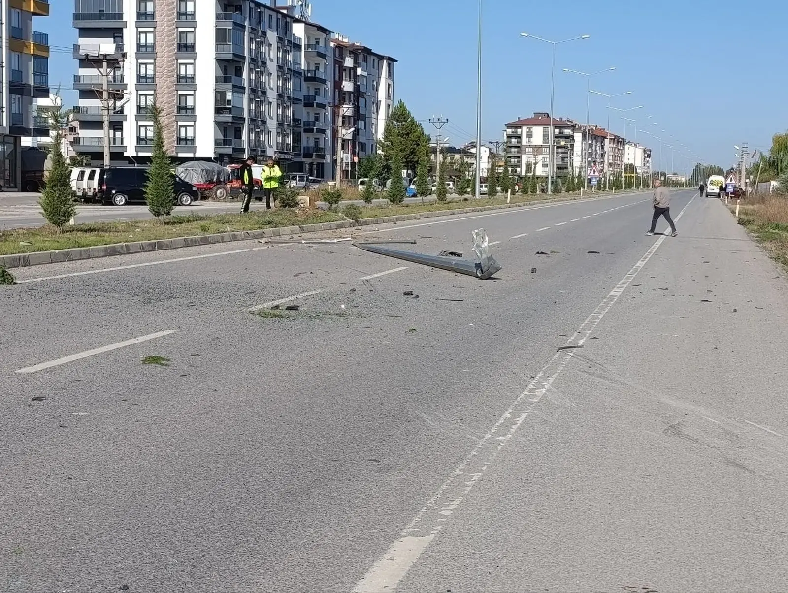 Otomobil takla atıp tarlaya savruldu: 1 yaralı