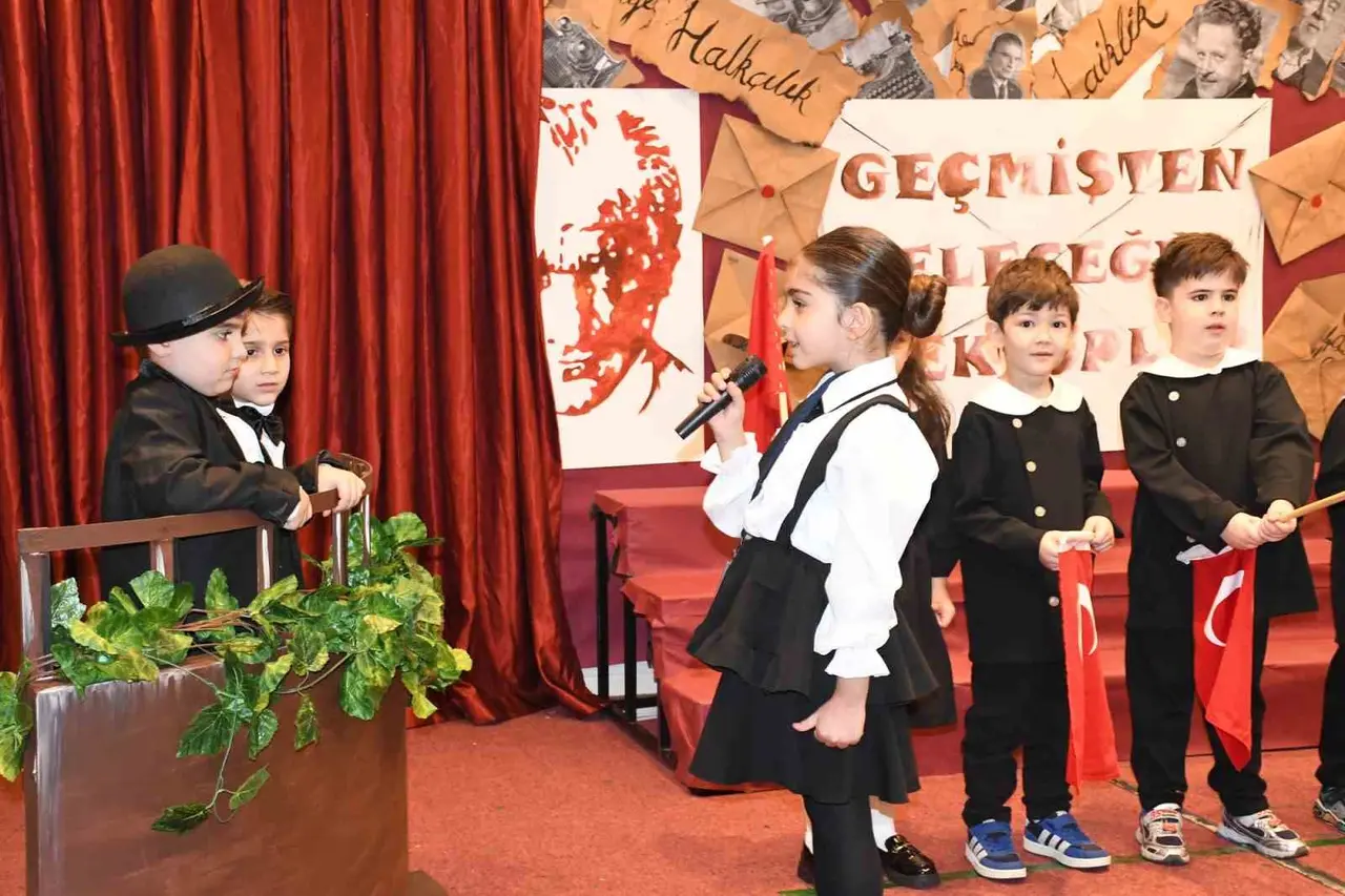 GKV Özel Anaokulundan Cumhuriyet’in 103. yılına yakışır kutlama