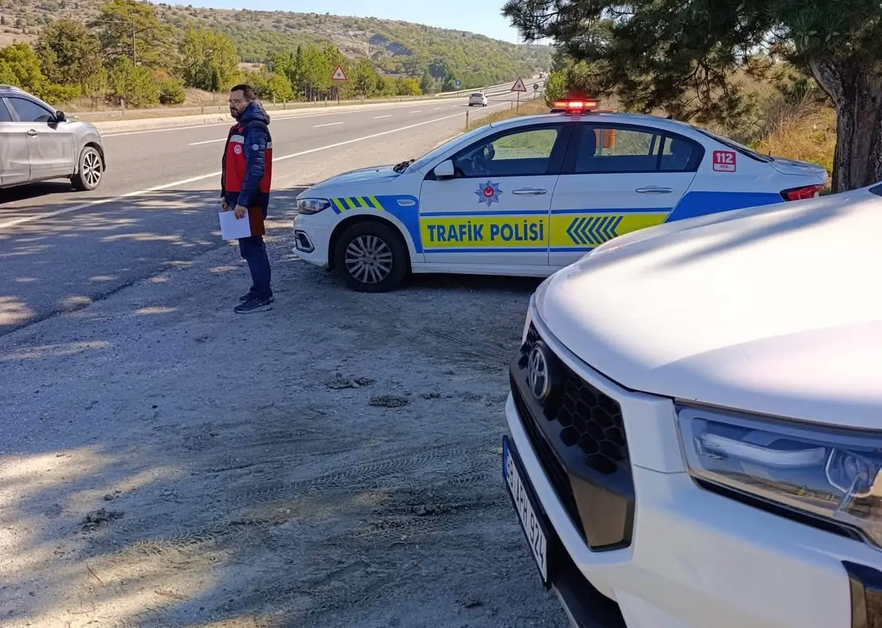Tavşanlı’da hayvan nakillerine yönelik yol denetimi